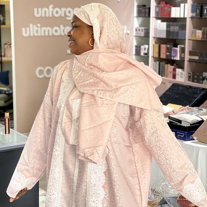 Djellaba femme design fleuri – Image 3