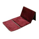 Tapis de prière pliable avec adossoir